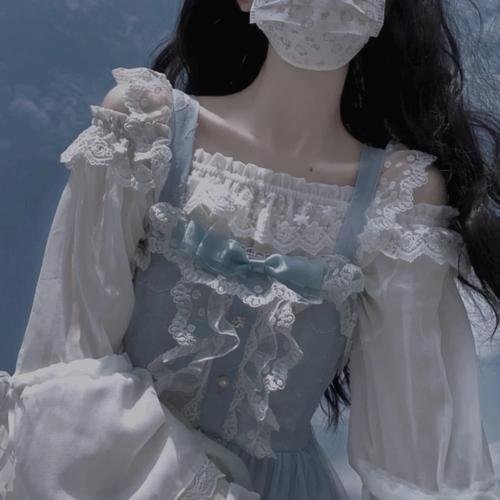 盲女情